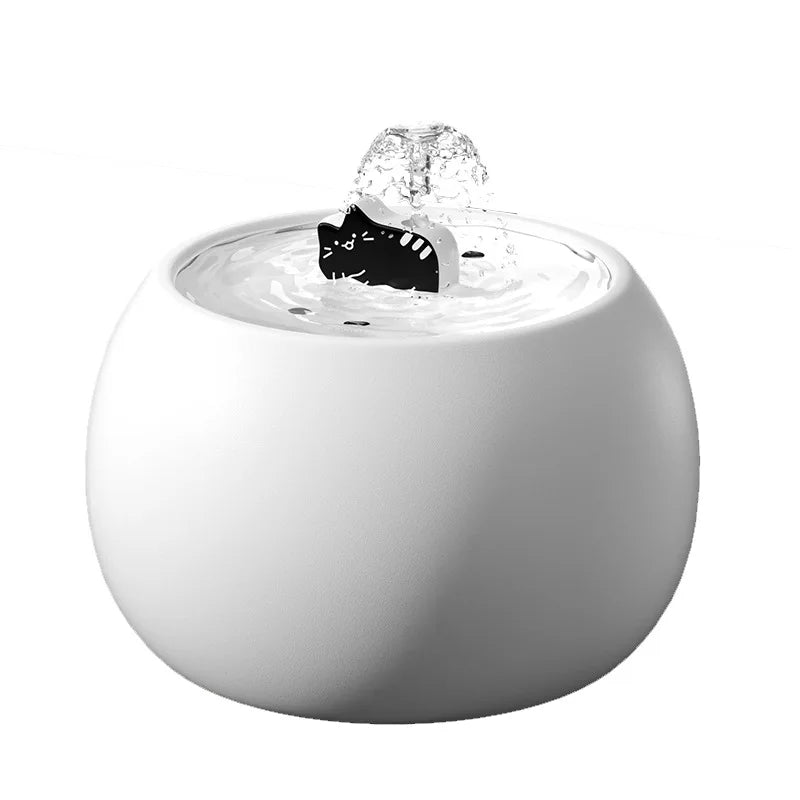 Fontaine à eau pour chat- Hydratation continue et silencieuse